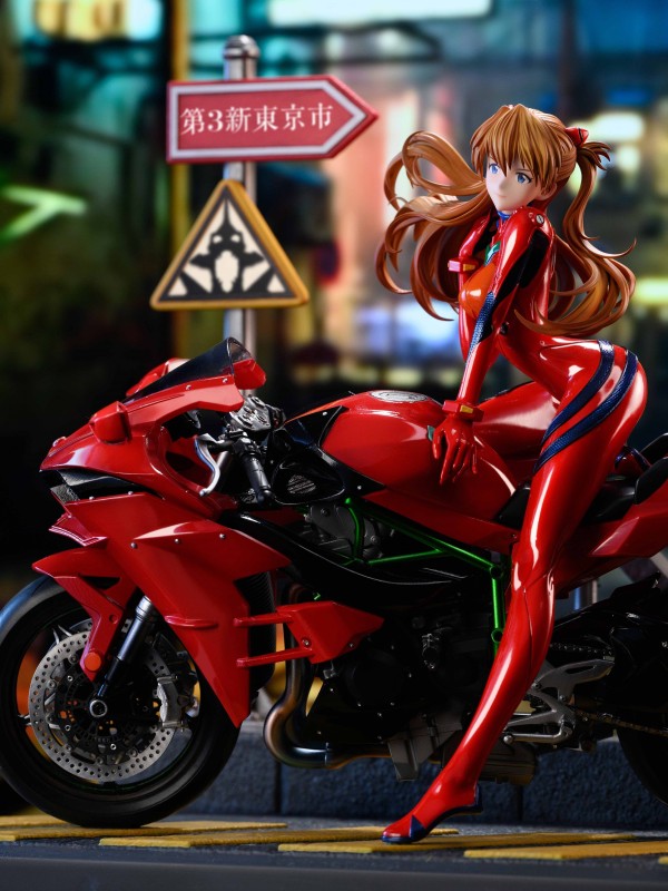 Kol Studio EVA Moto Girl Asuka Hot Sexy 1/6 Statue